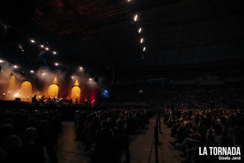 Públic. Lluís Llach al Palau Sant Jordi