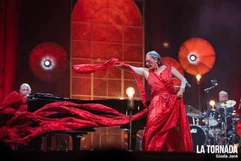 Marta Carrasco al Palau Sant Jordi