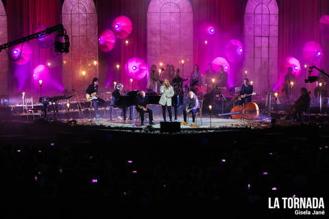 Lluís Llach, Joan Reig i Suu al Palau Sant Jordi