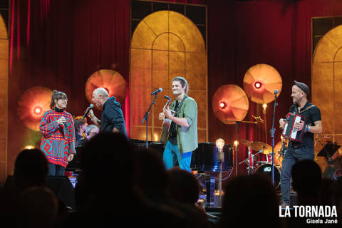 Lluís Llach i Els Catarres al Palau Sant Jordi